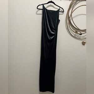 Vintage 90s Alchemy New York Velvet Maxi Slip Dess
